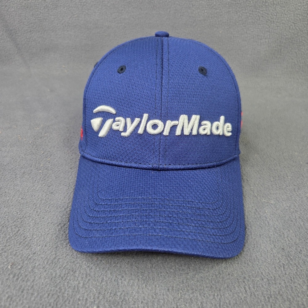 TaylorMade Golf Aero Burner R15 Hat Mens S/M Blue Perfromance Flex Cap